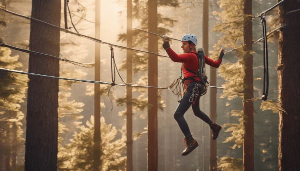Affrontez vos peurs dans les parcours acrobatiques de France Aventure